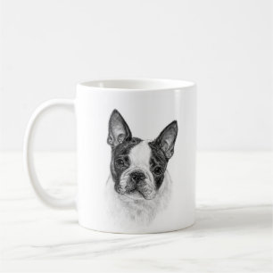 Boston Terrier Art by Glenda S. Harlan Coffee Mug