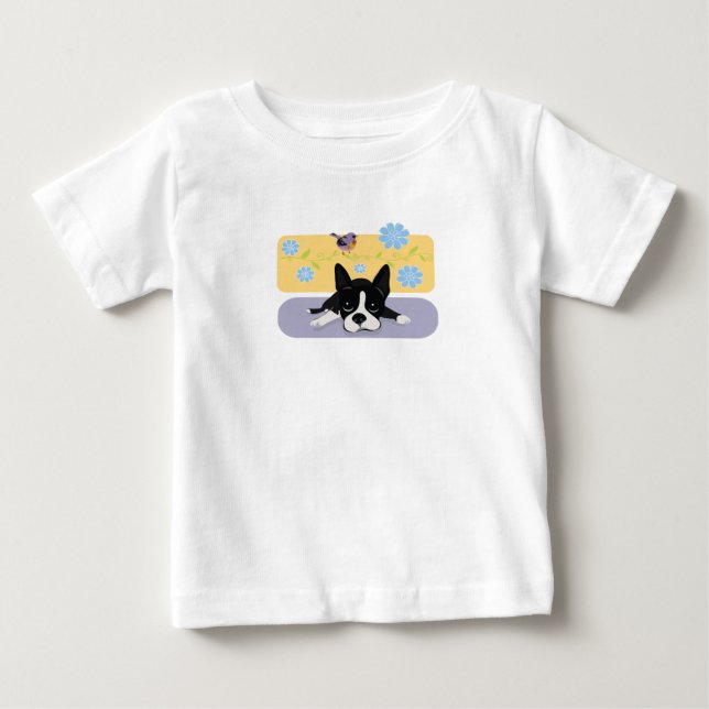 Boston Terrier Baby T-Shirt (Front)