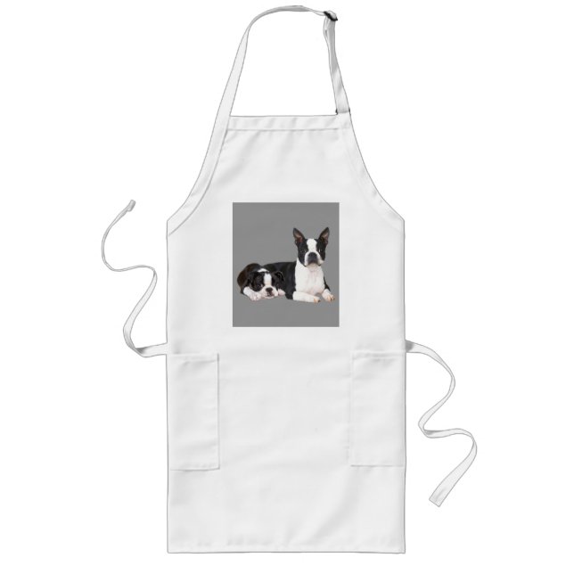 Boston Terrier Buddies Apron (Front)