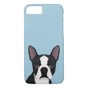 boston terrier cartoon Case-Mate iPhone case