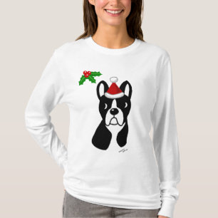 Boston Terrier Christmas Tee