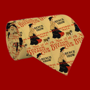 Boston Terrier Club Tie
