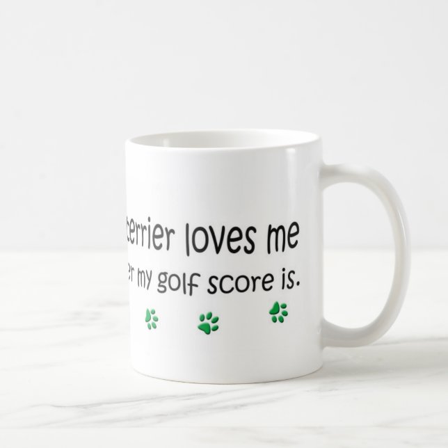 boston terrier coffee mug (Right)