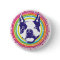 Boston Terrier - Colourful Circles
