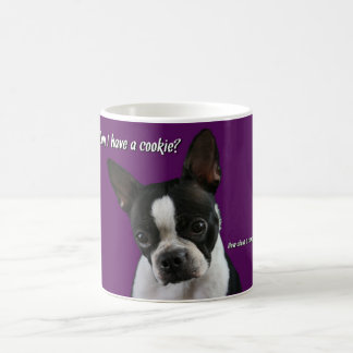Boston Terrier: Cookie please? Coffee Mug