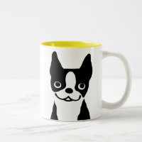 Boston Terrier - Cute Cartoon Dog Design