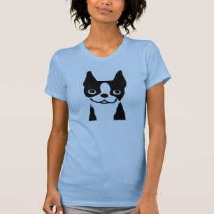 Boston Terrier - Cute Face Dog T-Shirt