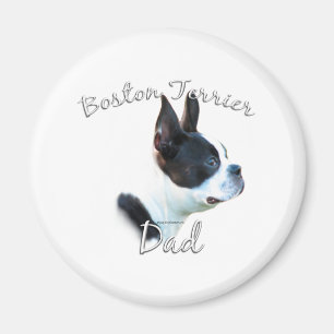 Boston Terrier Dad 2 Magnet