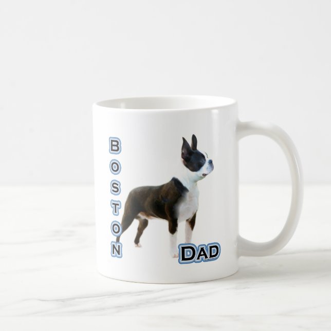 Boston Terrier Dad 4 Coffee Mug (Right)