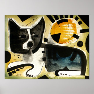 Boston Terrier dk_2005aug8k Poster