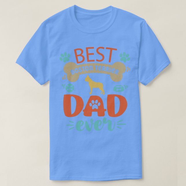Boston Terrier Dog 2 T-Shirt (Design Front)