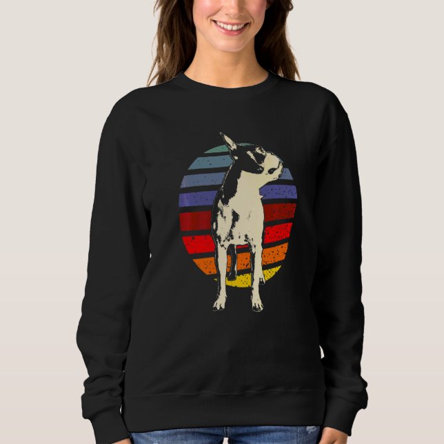 Boston Terrier Dog Breed  102 Sweatshirt (Front)