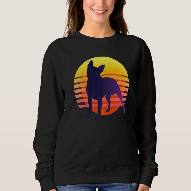 Boston Terrier Dog Breed  45 Sweatshirt (Front)