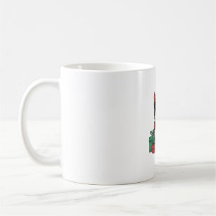 Boston Terrier Dog Christmas Parties Holiday Santa Coffee Mug