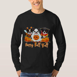 Boston terrier dog lover Halloween costum T-Shirt