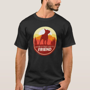 Boston Terrier Dog Retro  45 T-Shirt