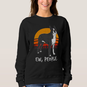 Boston Terrier Dog Vintage 6 Sweatshirt