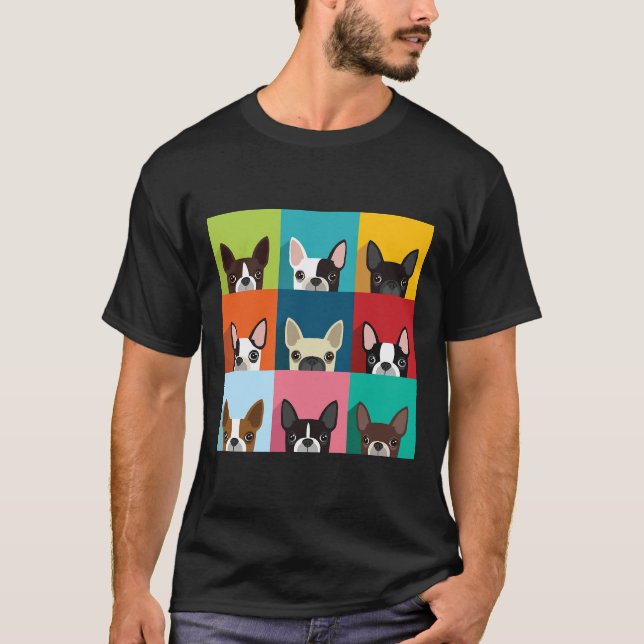 Boston Terrier  Essential     T-Shirt (Front)
