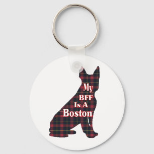Boston Terrier Gifts Key Ring