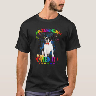Boston Terrier Graduation Class Of 22 Kindergarten T-Shirt
