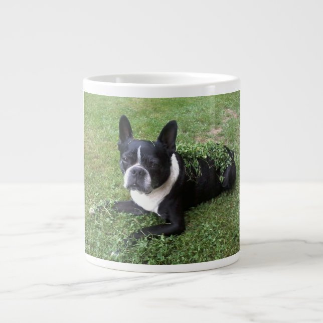 boston terrier gumbo mug (Front)
