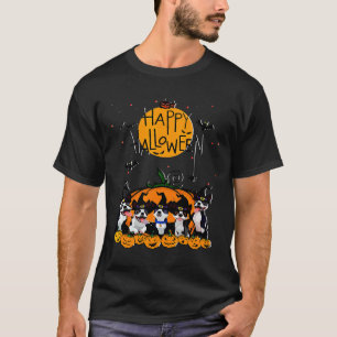 Boston Terrier Happy Halloween For Dog T-Shirt