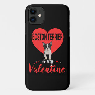 Boston Terrier Is My Valentine Gifts Case-Mate iPhone Case