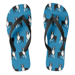 Boston Terrier Jandals