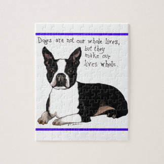 Boston Terrier Jigsaw Puzzle