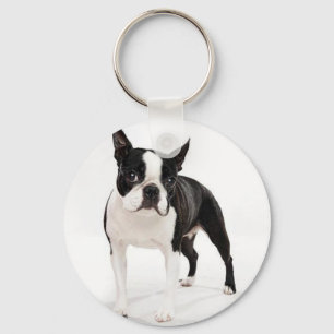 Boston Terrier Key Ring