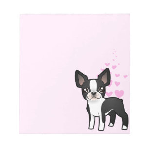 Boston Terrier Love Notepad