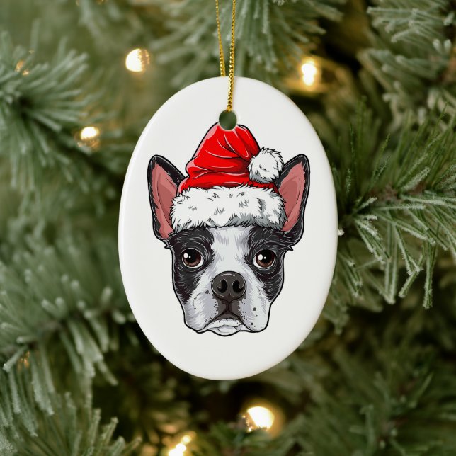Boston Terrier Lover Ornament | Christmas Tree Déc (Tree)