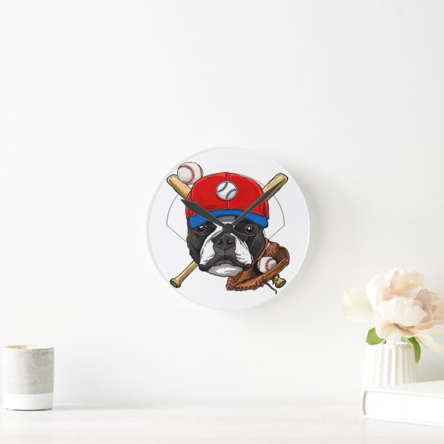 Boston Terrier  Lovers Clock | Wall Decoration |  (Home)