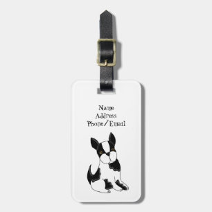 Boston Terrier Luggage Tag