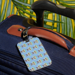 Boston Terrier Luggage Tag personalised