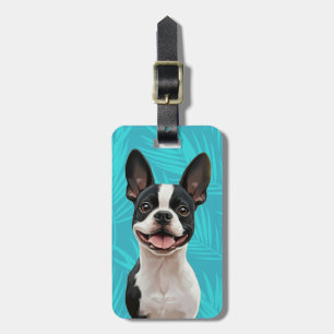 Boston Terrier Luggage Tags