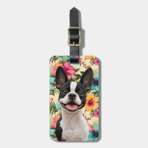 Boston Terrier Luggage Tags