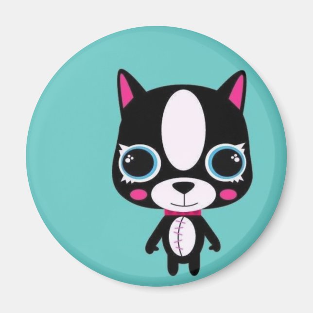 boston terrier magnet (Front)