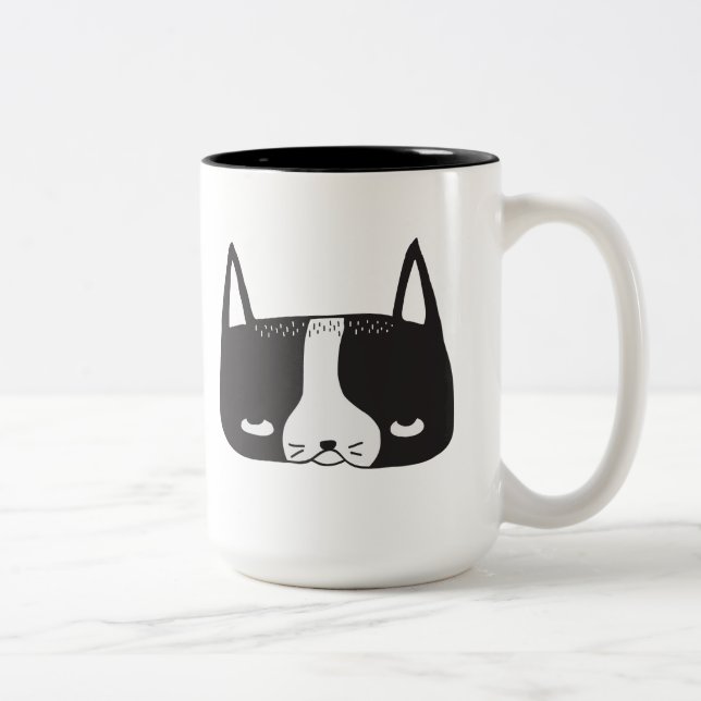 Boston Terrier Mug (Right)