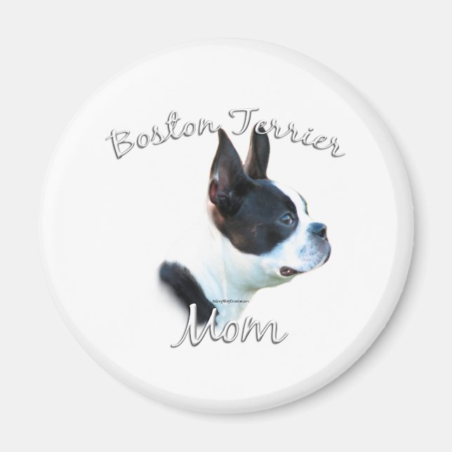 Boston Terrier Mum 2 Magnet (Front)