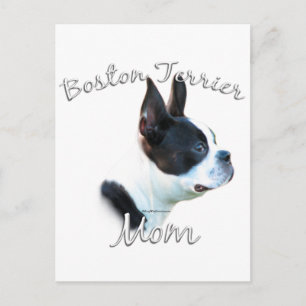 Boston Terrier Mum 2 Postcard