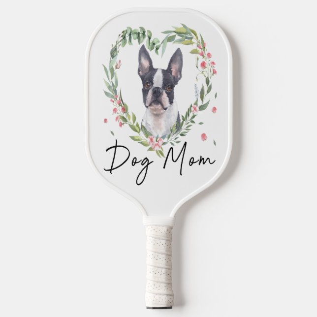 Boston Terrier Padde Pickleball | Cute Itém  Paddle (Front)