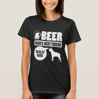 Boston Terrier Pet Dog Best Friend Quote T-Shirt