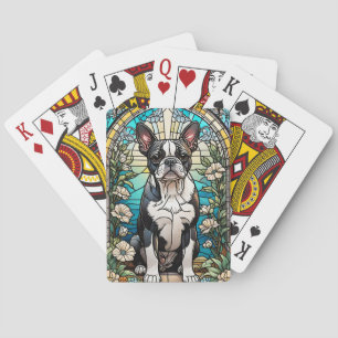 Boston Terrier Playing Cards