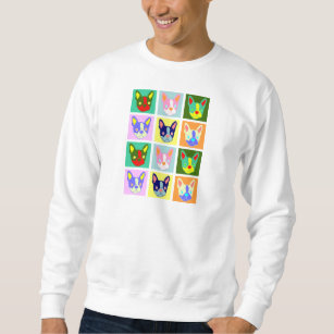 Boston Terrier Pop Art Sweatshirt