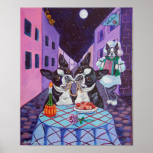 Boston Terrier Print