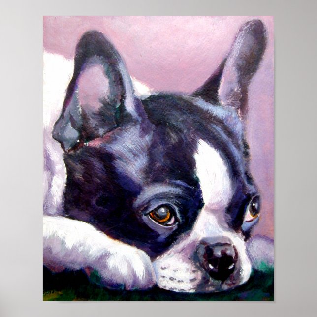 Boston Terrier Print (Front)