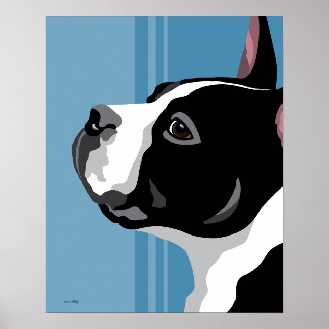 Boston Terrier Prints (Front)