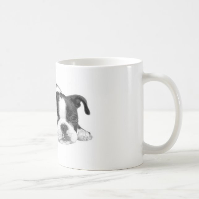 Boston Terrier Puppy Mug (Right)
