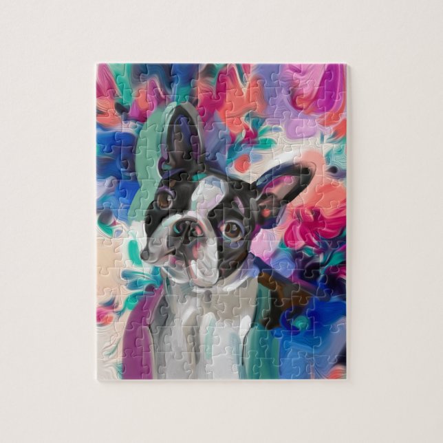 Boston Terrier PUZZLE (Vertical)